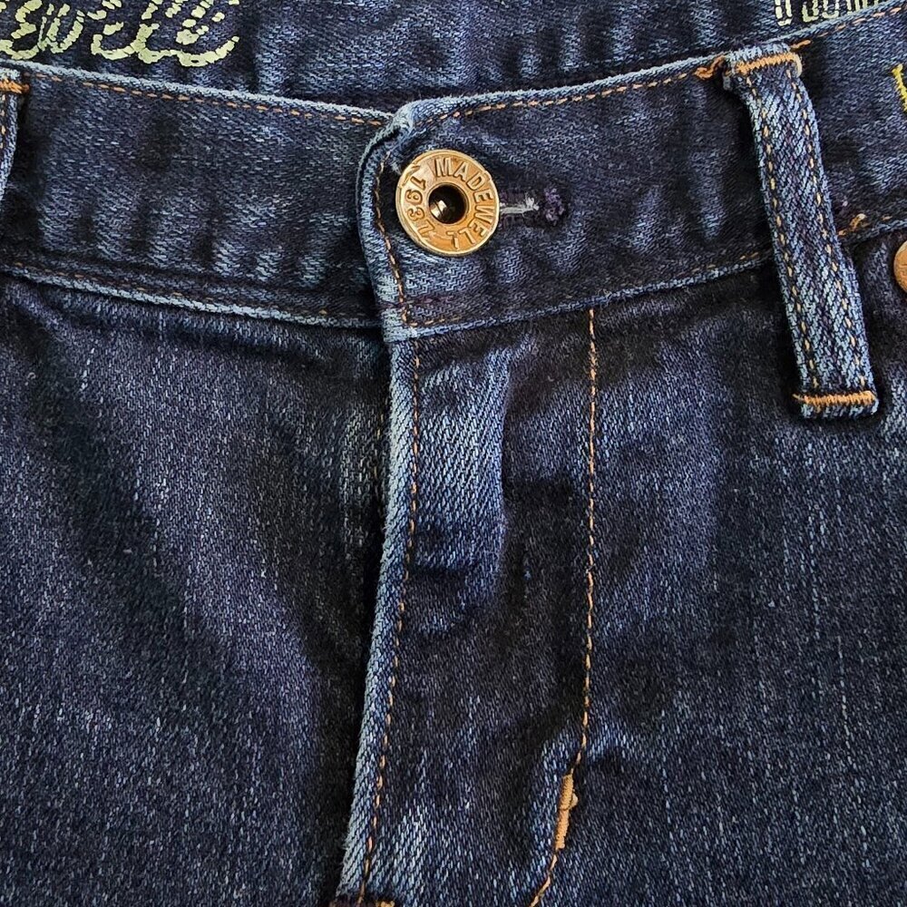Madewell The Rail Straight Jean 28x34 Dark Wash - Picture 4 of 10